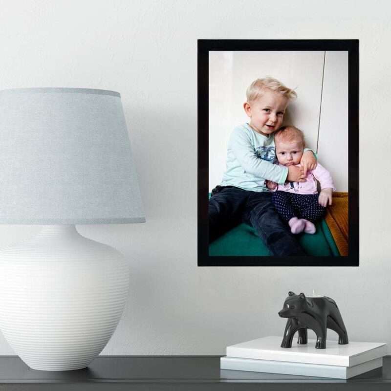 Bild von   glas bilderrahmen schwarzjpg | Individuelle 🎁 persönliche 🎁 personalisierte Geschenke bedruckt ▪ bestickt ▪ graviert