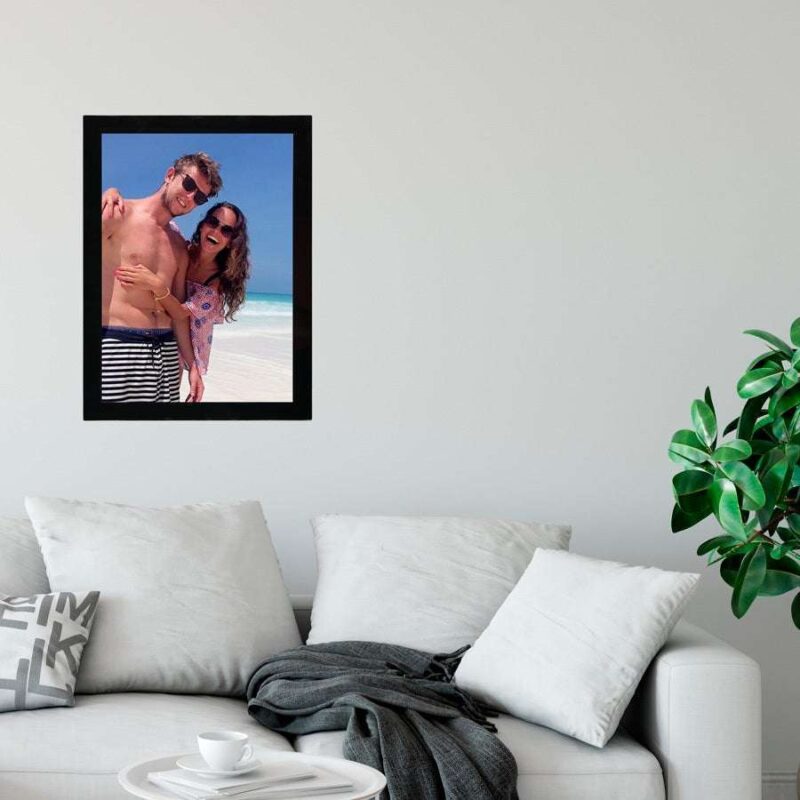 Bild von   glas bilderrahmen schwarzjpg | Individuelle 🎁 persönliche 🎁 personalisierte Geschenke bedruckt ▪ bestickt ▪ graviert