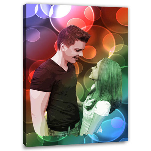 Bild von   pop art colourstyle  cosjpg | Individuelle 🎁 persönliche 🎁 personalisierte Geschenke bedruckt ▪ bestickt ▪ graviert
