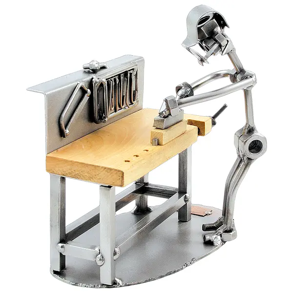 Bild von   schraubenmaennchen tischler odjpg | Individuelle 🎁 persönliche 🎁 personalisierte Geschenke bedruckt ▪ bestickt ▪ graviert