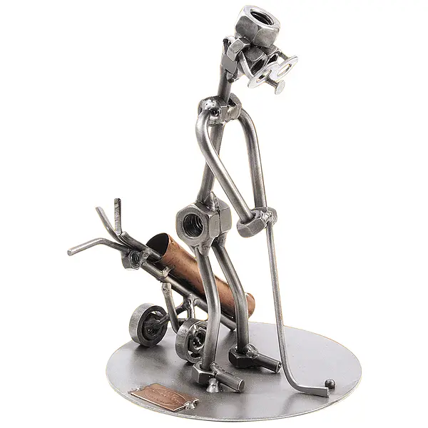 Bild von   schraubenmaennchen golfspielerjpg | Individuelle 🎁 persönliche 🎁 personalisierte Geschenke bedruckt ▪ bestickt ▪ graviert