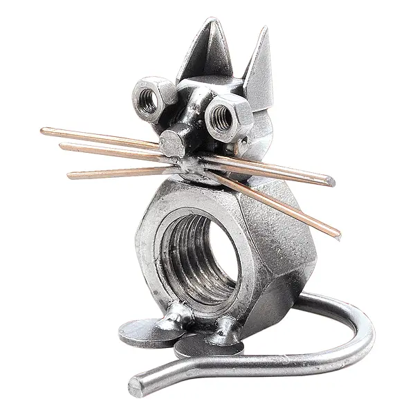 Bild von   schraubenfigur katzejpg | Individuelle 🎁 persönliche 🎁 personalisierte Geschenke bedruckt ▪ bestickt ▪ graviert