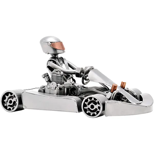 Bild von   schraubenmaennchen go kartjpg | Individuelle 🎁 persönliche 🎁 personalisierte Geschenke bedruckt ▪ bestickt ▪ graviert