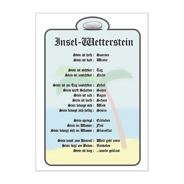Bild von   schild fuer insel wettersteinjpg | Individuelle 🎁 persönliche 🎁 personalisierte Geschenke bedruckt ▪ bestickt ▪ graviert