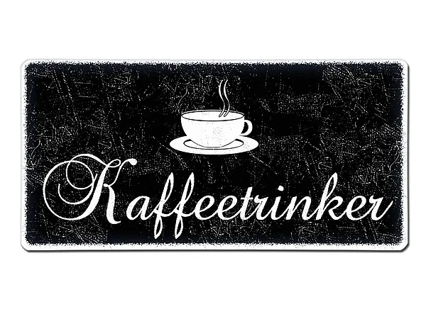 Bild von   black vintage blechschild im fjpg | Individuelle 🎁 persönliche 🎁 personalisierte Geschenke bedruckt ▪ bestickt ▪ graviert