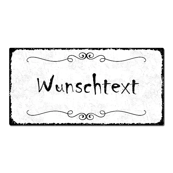 Bild von   blechschild vintage style mitjpg | Individuelle 🎁 persönliche 🎁 personalisierte Geschenke bedruckt ▪ bestickt ▪ graviert