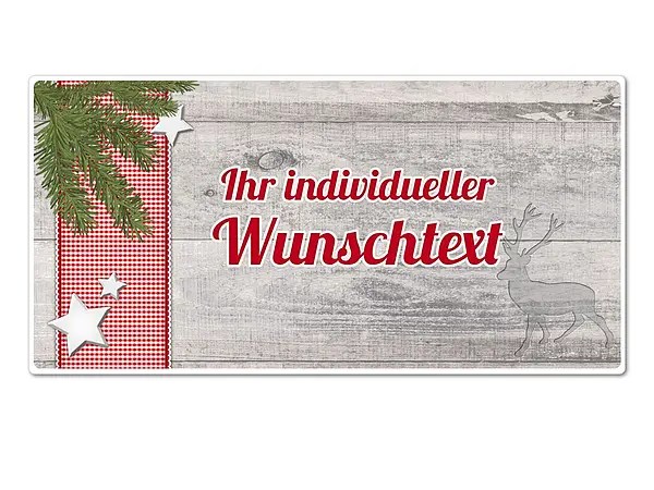 Bild von   huettendeko schild mit wunschtjpg | Individuelle 🎁 persönliche 🎁 personalisierte Geschenke bedruckt ▪ bestickt ▪ graviert
