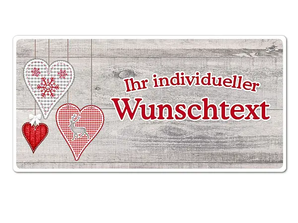 Bild von   huettendeko schild mit wunschtjpg | Individuelle 🎁 persönliche 🎁 personalisierte Geschenke bedruckt ▪ bestickt ▪ graviert