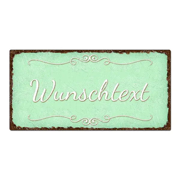 Bild von   blechschild im vintage look mijpg | Individuelle 🎁 persönliche 🎁 personalisierte Geschenke bedruckt ▪ bestickt ▪ graviert