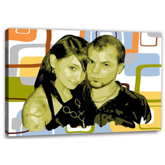 Bild von   pop art colourstyle  cosjpg | Individuelle 🎁 persönliche 🎁 personalisierte Geschenke bedruckt ▪ bestickt ▪ graviert