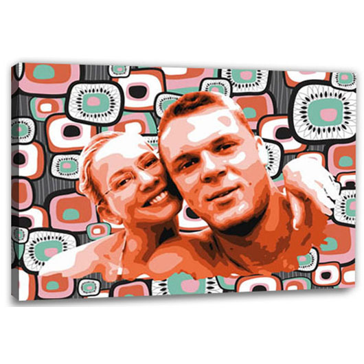 Bild von   pop art colourstyle  cosjpg | Individuelle 🎁 persönliche 🎁 personalisierte Geschenke bedruckt ▪ bestickt ▪ graviert