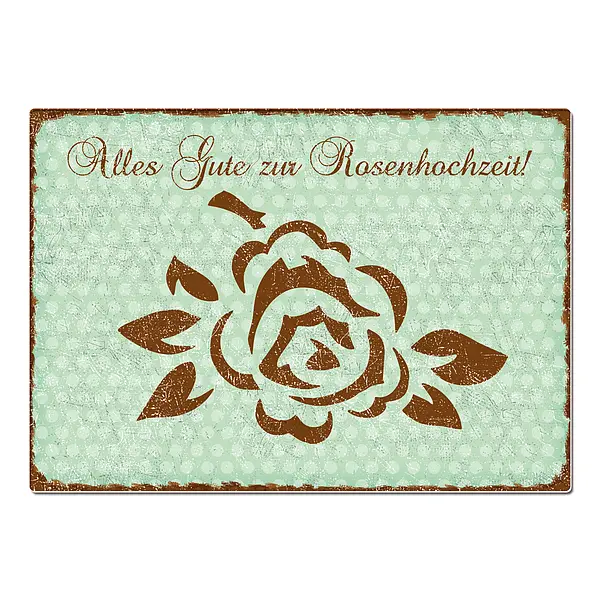 Bild von   geschenk zur rosenhochzeit sjpg | Individuelle 🎁 persönliche 🎁 personalisierte Geschenke bedruckt ▪ bestickt ▪ graviert