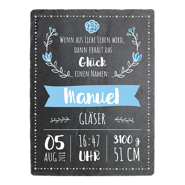 Bild von   geschenk zur geburt eines jungjpg | Individuelle 🎁 persönliche 🎁 personalisierte Geschenke bedruckt ▪ bestickt ▪ graviert
