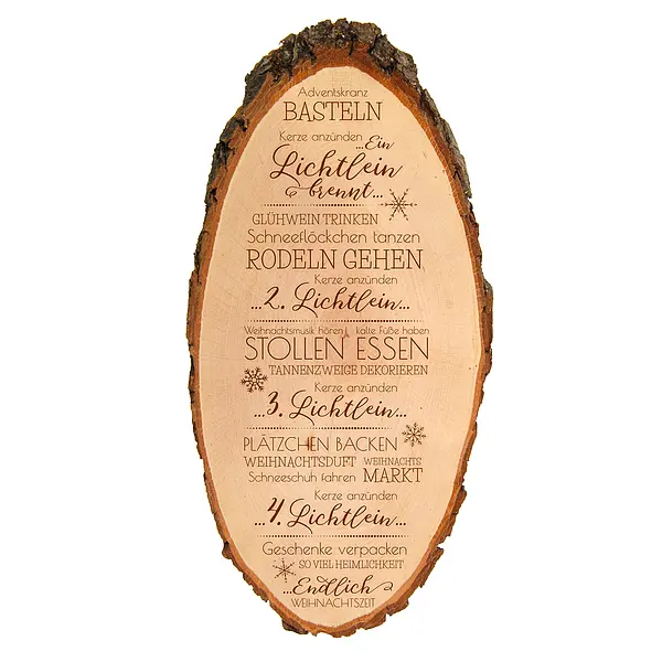 Bild von   graviertes holzschild fuer weijpg | Individuelle 🎁 persönliche 🎁 personalisierte Geschenke bedruckt ▪ bestickt ▪ graviert