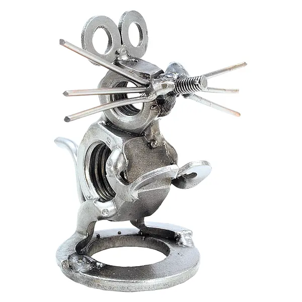 Bild von   metallfigur mausjpg | Individuelle 🎁 persönliche 🎁 personalisierte Geschenke bedruckt ▪ bestickt ▪ graviert