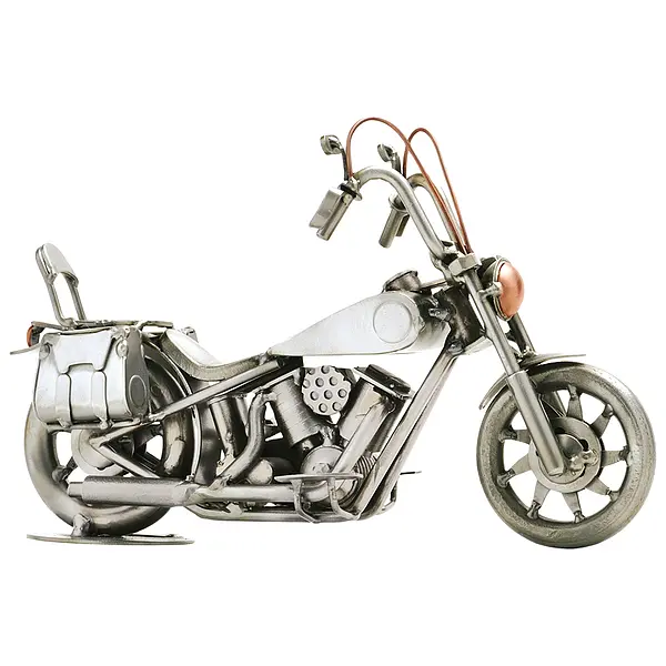 Bild von   metallfahrzeug motorrad mit sajpg | Individuelle 🎁 persönliche 🎁 personalisierte Geschenke bedruckt ▪ bestickt ▪ graviert