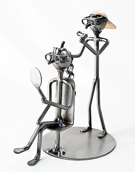 Bild von   metallmann friseur wired linjpg | Individuelle 🎁 persönliche 🎁 personalisierte Geschenke bedruckt ▪ bestickt ▪ graviert