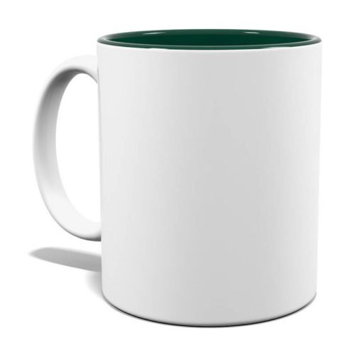 Fototasse innen dunkelgrün