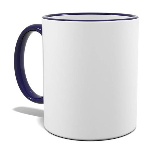 Fototasse Rand/Henkel dunkelblau