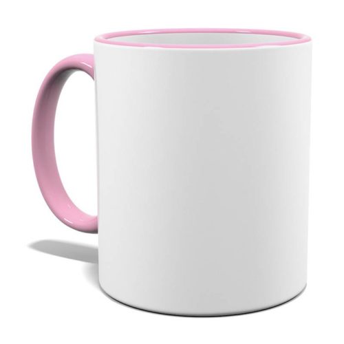 Fototasse Rand/Henkel rosa