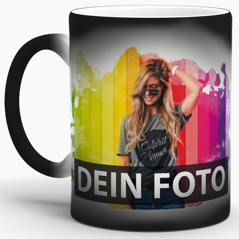 Bild von   fototasse magic wondermug zaubjpg | Individuelle 🎁 persönliche 🎁 personalisierte Geschenke bedruckt ▪ bestickt ▪ graviert