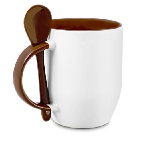 Löffeltasse braun