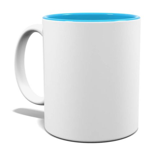 Panoramatasse innen hellblau