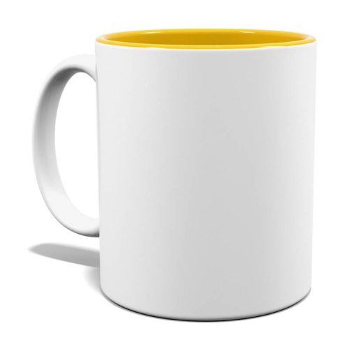 Panoramatasse innen gelb
