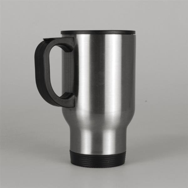 Bild von   thermobecher silber mit deckeljpg | Individuelle 🎁 persönliche 🎁 personalisierte Geschenke bedruckt ▪ bestickt ▪ graviert