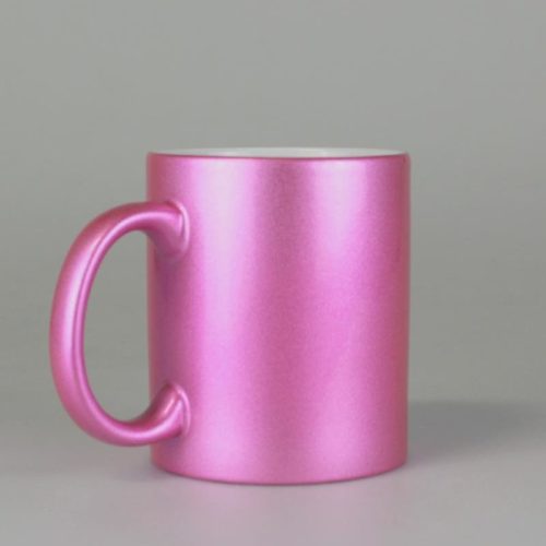 Fototasse rosa-metallic