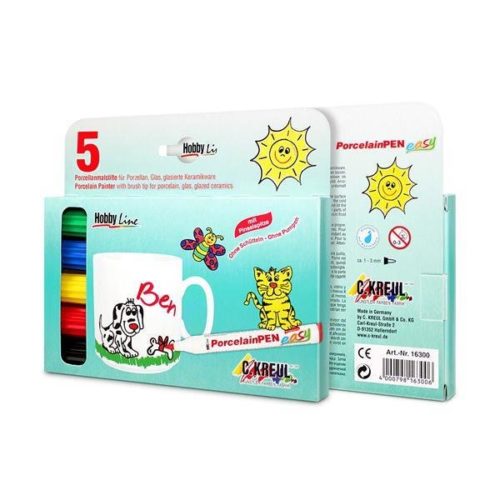 Porzellanstifte für Glas und Keramik