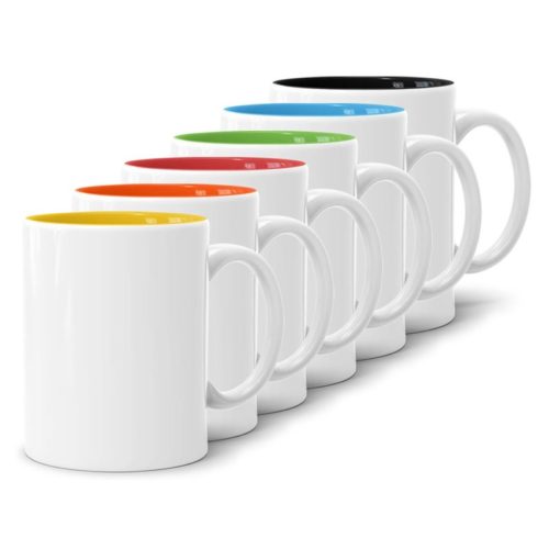 Basteltasse Innen farbig