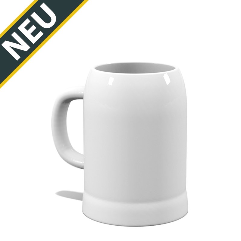 Bild von   bierkrug junior weiss ljpg | Individuelle 🎁 persönliche 🎁 personalisierte Geschenke bedruckt ▪ bestickt ▪ graviert