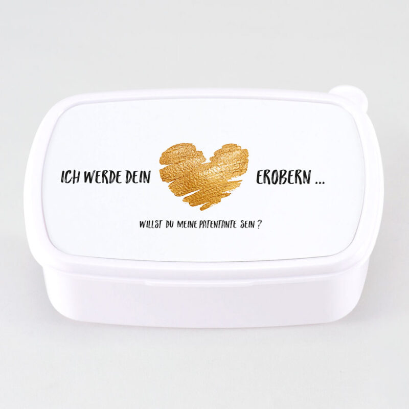 Bild von   fotogeschenke brotdose goldejpg | Individuelle 🎁 persönliche 🎁 personalisierte Geschenke bedruckt ▪ bestickt ▪ graviert