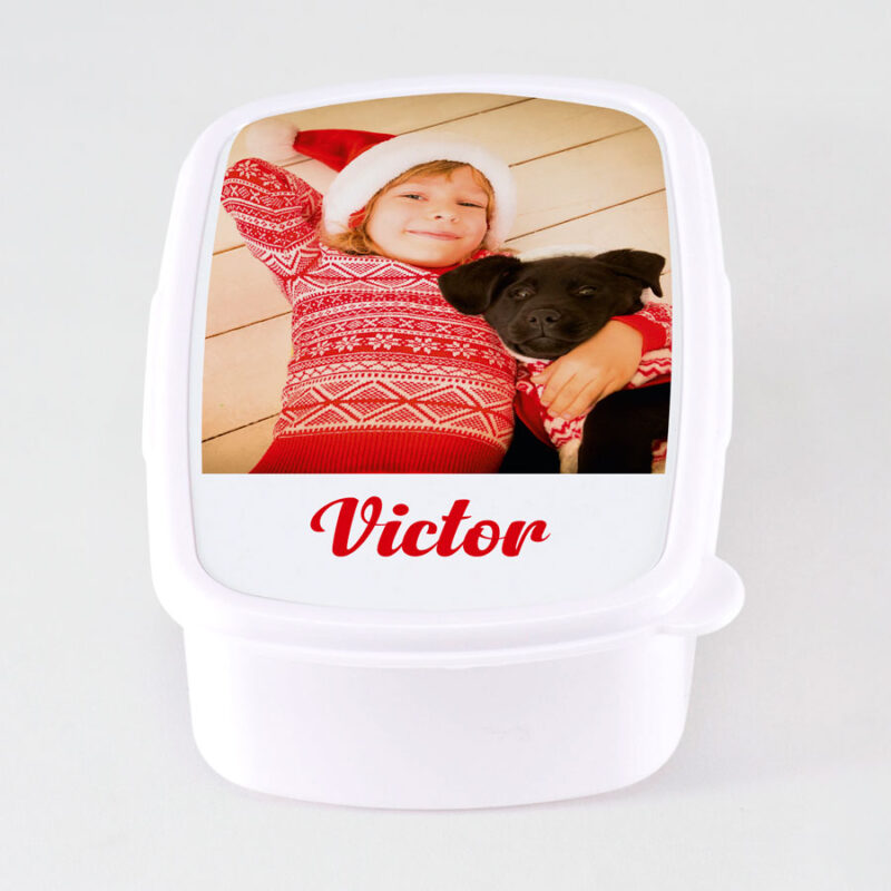 Bild von   fotogeschenke brotdose mit fjpg | Individuelle 🎁 persönliche 🎁 personalisierte Geschenke bedruckt ▪ bestickt ▪ graviert