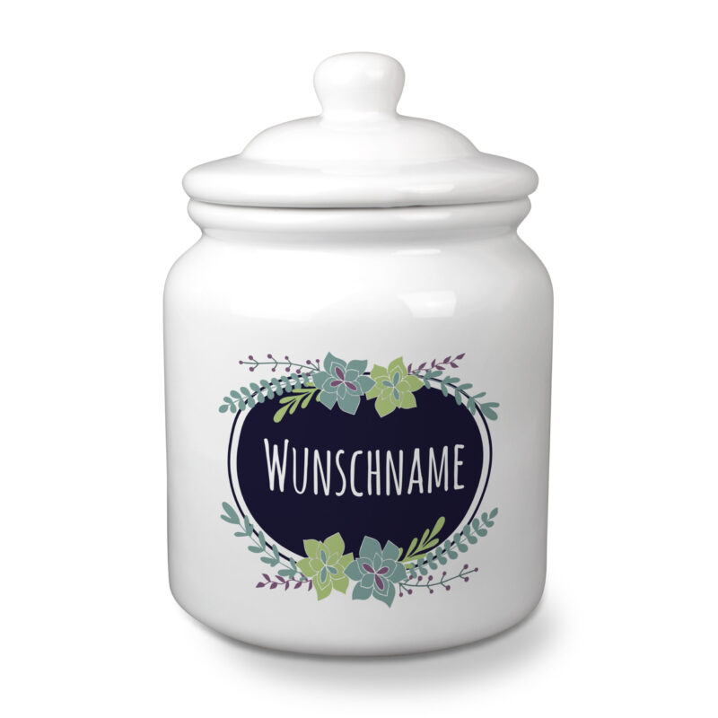 Bild von   keksdose mit namenjpg | Individuelle 🎁 persönliche 🎁 personalisierte Geschenke bedruckt ▪ bestickt ▪ graviert