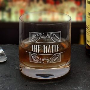 Whiskyglas mit Gravur