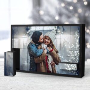 24-Schachtel-Adventskalender zum Befüllen - Mit 24 Geschenkboxen