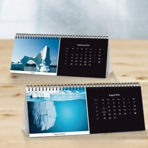 Kalender Eisberge - Fotokalender, Bildkalender, Tischkalender