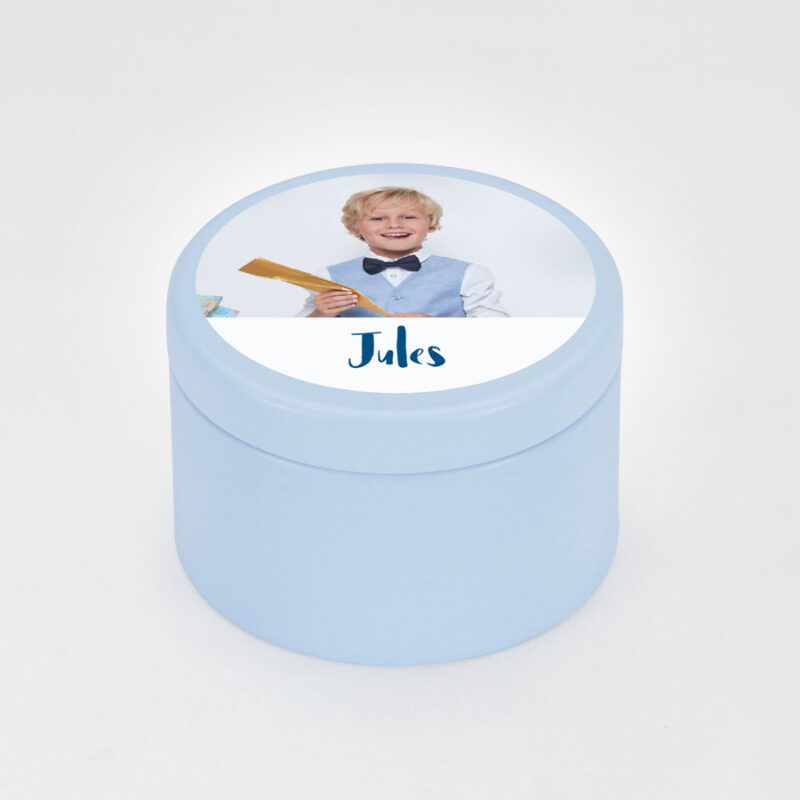 Bild von   gastgeschenke metalldose blajpg | Individuelle 🎁 persönliche 🎁 personalisierte Geschenke bedruckt ▪ bestickt ▪ graviert