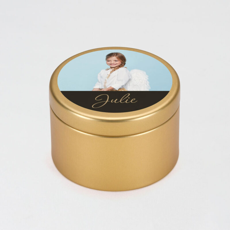 Bild von   gastgeschenke metalldose goljpg | Individuelle 🎁 persönliche 🎁 personalisierte Geschenke bedruckt ▪ bestickt ▪ graviert