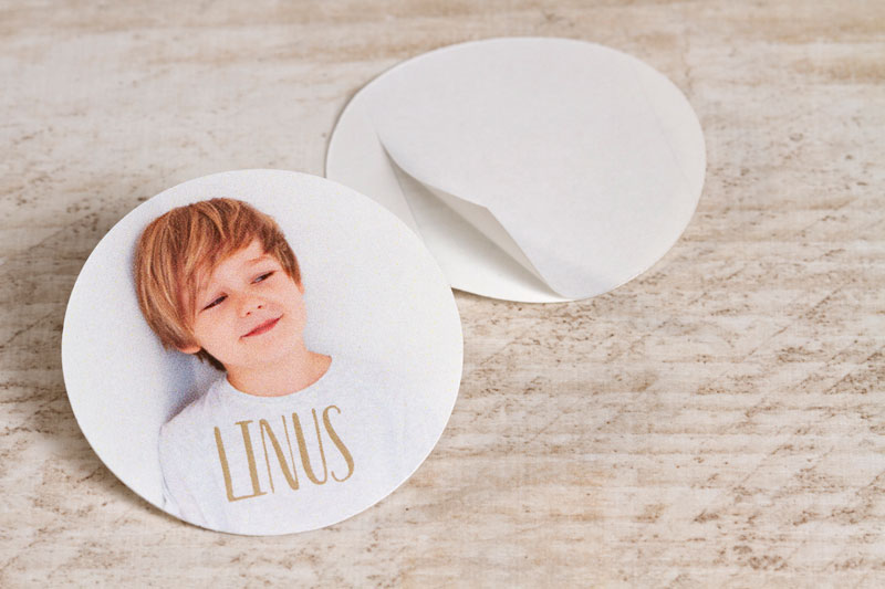 Bild von   aufkleber runder aufkleberjpg | Individuelle 🎁 persönliche 🎁 personalisierte Geschenke bedruckt ▪ bestickt ▪ graviert