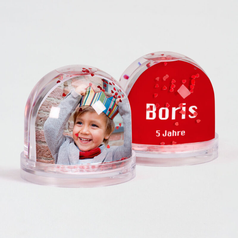 Bild von   fotogeschenke foto schneekugjpg | Individuelle 🎁 persönliche 🎁 personalisierte Geschenke bedruckt ▪ bestickt ▪ graviert