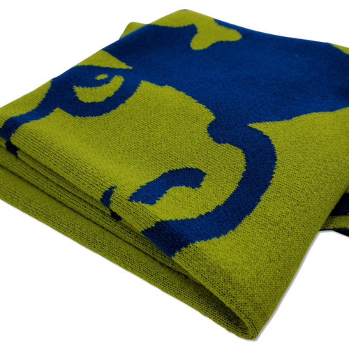 Kinder Strickdecke Pirat