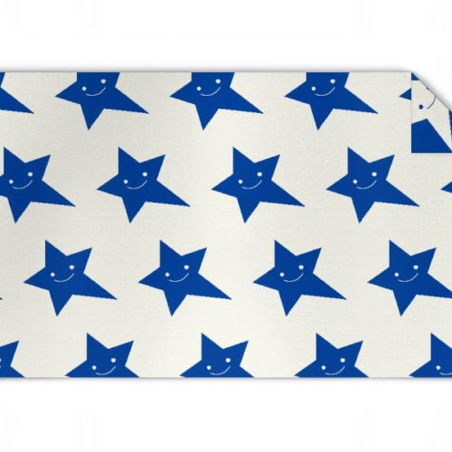 Kinder Strickdecke Sterne