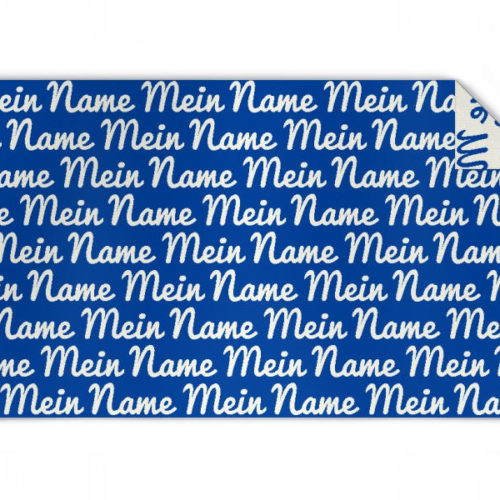 Kinder Strickdecke mit Namen