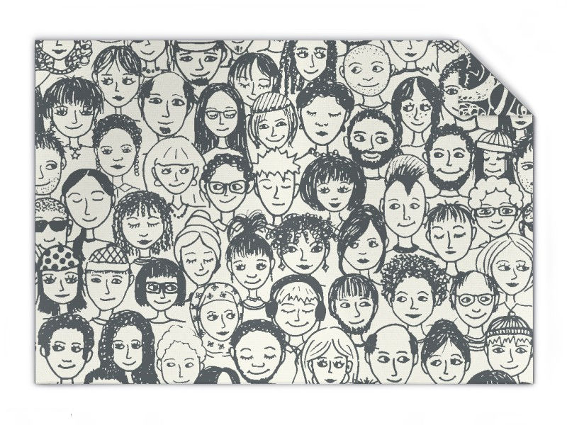 Bild von   strickdecke menschen in wollejpg | Individuelle 🎁 persönliche 🎁 personalisierte Geschenke bedruckt ▪ bestickt ▪ graviert