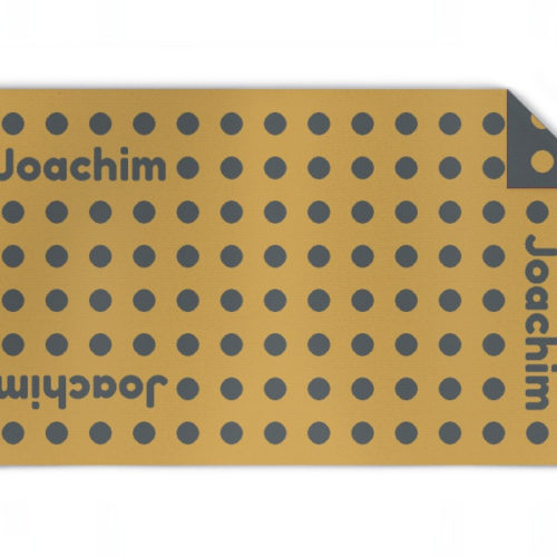 Kinderdecke 2-farb mit Punkten