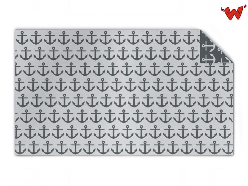 Bild von   kinder strickdecke ankerjpg | Individuelle 🎁 persönliche 🎁 personalisierte Geschenke bedruckt ▪ bestickt ▪ graviert