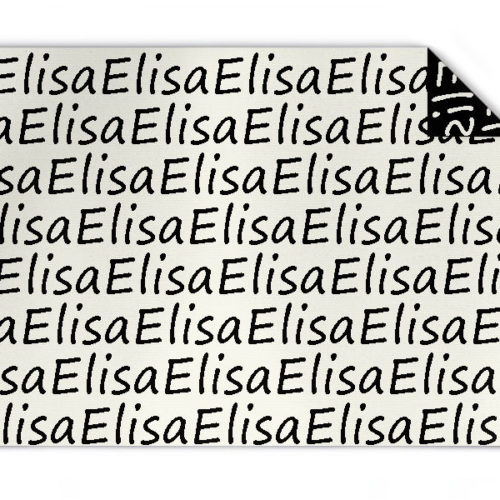 Baby Wolldecke mit Name